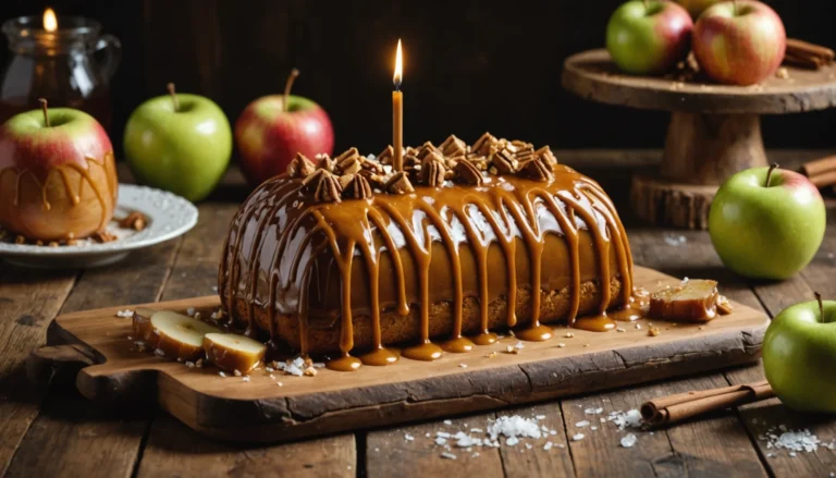 buche pomme caramel beurre salé