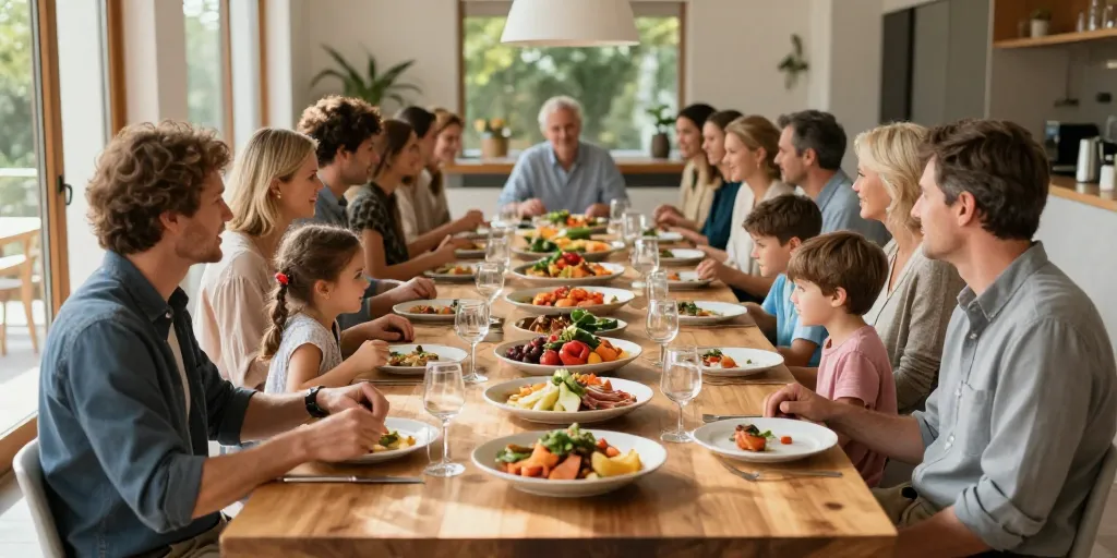 repas pour 20 personnes